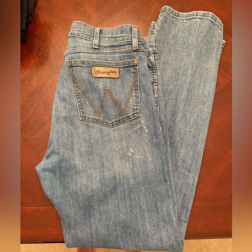 Wrangler Retro Slim Straight Jeans 35x34